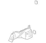 Genuine Honda Garnish Trunk Side *NH167L* (graphite Black) 84651-SDN-A01ZA Qty. Fixed Price $226.96.