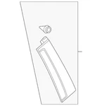 Genuine Land Rover 2003-2012 Range Quarter Panel Molding Left DDH000093PNP. Fixed Price $291.57.