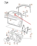 Vw Tiguan MK1 Front Left Outer Window Slot Seal Trim 5N0837475E3Q7 No Duties. Fixed Price $123.76.