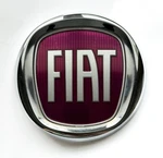 2012 2017 Fiat 500L Rear Trunk Lid Chrome Red Emblem Badge Logo Oem. Fixed Price $29.00.