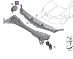 New Bmw X1 F48 Bulkhead Cowl Panel Lhd 51717385249 Original. Fixed Price $26.47.