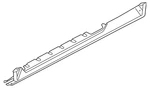 Genuine Audi Rocker Panel Guard 8N0-853-563-A. Fixed Price $406.11.
