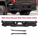 Black Rear Step Bumper Face Bar For 2019-2025 Chevy Silverado Gmc Sierra. Fixed Price $294.78.