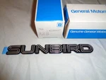 Nos Gm 22580257 1992 1993 1994 Pontiac "sunbird" Tailgate / Trunk Emblem New Oem. Fixed Price $14.99.