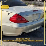 2003-2008 Mercedes R230 SL500 SL550 Base Rear Bumper Cover Silver Designo 029. Fixed Price $449.91.