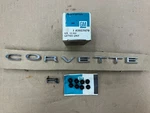 Vintage Nos Gm 3927979 Corvette Emblem Set. Fixed Price $125.00.