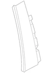 Genuine Audi Door Applique 83A-839-901-B. Fixed Price $96.44.
