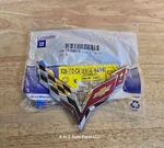 New 2014-2019 Chevrolet Corvette C7 Rear Bumper Cross Flag Emblem, Oem Gm. Fixed Price $90.36.