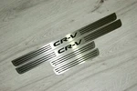 For Honda Cr-v 2017-2025 Chrome Door Sill Scuff Plates Full Set Of 4. Fixed Price $87.20.