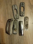 Rare Mercedes 190SL License Plate Housing With Gas Cap Illuminator.. Fixed Price $843.94.