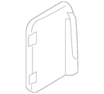 Genuine Mazda Access Cover TD11-68-962B. Fixed Price $5.85.