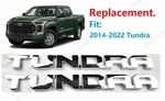 2PCS Chrome Side Door Tundra Emblem Badge Fit For Toyota 2014-2023. Fixed Price $34.80.