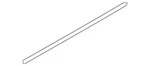 Genuine Jaguar Belt Molding T2H24359. Fixed Price $108.89.