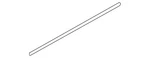 Genuine Audi Belt Molding 8F0-853-284-B-1L1. Fixed Price $334.25.