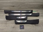 14-19 Oem Bmw F86 X6M Front Rear Left Right Door Cover Trim Sill Kick Plate Set. Fixed Price $179.95.