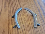 1970-72 Oldsmobile Cutlass Supreme Quarter Extension Mouldings Pair Gm Oem. Fixed Price $45.00.