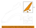 Subaru Oem 14-18 Forester Fender Exterior Trim-upper 65250SG030. Fixed Price $12.05.