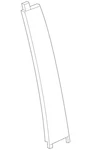 Genuine Acura Door Applique 72970-TZ3-A01. Fixed Price $71.72.
