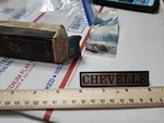 Nos 1975 Chevrolet Chevelle Malibu Laguna Radiator Grille Script 359022. Fixed Price $35.00.