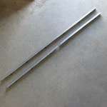 1965 Chevelle Malibu Original Gm Die Cast Trunk Lid Moldings 4482974 4482975. Fixed Price $179.95.