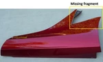 12-14 Mclaren MP4-12C Left Driver Side Panel Rocker Molding Cover 11A0497CP Oem. Fixed Price $395.00.
