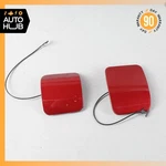 Mercedes R230 SL550 Sport Rocker Panel Side Skirt Rear Jack Cover Set Red Oem. Fixed Price $116.20.