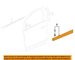 Chevrolet Gm Oem 15-16 Trax Front Door-lower Molding Trim Right 95275366. Fixed Price $137.81.