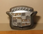 1969 Or 1974 Cadillac Trunk Lock Emblem Cover 9719837. Fixed Price $37.99.
