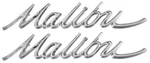 Restoparts Malibu Rear Quarter Emblem Set For 1966-1967 Chevy Models. Fixed Price $69.98.