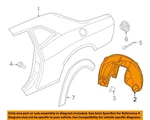 Chrysler Oem 08-11 Challenger-wheelhouse Liner 5028746AB. Fixed Price $154.66.