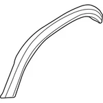 Genuine Bmw Trim, Wheelhousing, Primer 51-77-7-206-867 New. Fixed Price $318.07.