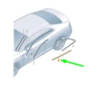 New Audi A5 Front Right Door Window Slot Seal Strip 8W6853284DT94 No Duty. Fixed Price $176.03.