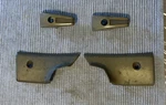 68 69 70 72 Chevelle Monte Hardtop Rear Window Corner Trim #7719455 & 7719456. Fixed Price $84.99.