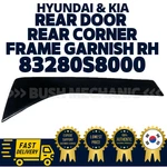 Genuine Oem Hyundai Kia Rear Door Corner Frame Garnish Rh 83280S8000 Palisade. Fixed Price $69.70.