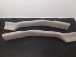 06-11 Buick Lucerne Rear Scuff Plates Pair Gray Oem 15891916. Fixed Price $40.00.