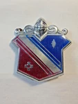 Vtg 1970 1976 Buick Electra Knight/shield Trunk Flip Lock Cover Emblem (no Base). Fixed Price $100.00.