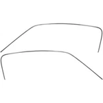 New 1965 1966 Mustang Fastback Drip Rail Moldings Pair Dynacorn. Fixed Price $80.95.