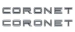 Oer Zinc Diecast Quarter Panel Emblem Set For 1967 Dodge Coronet Models. Fixed Price $169.98.