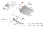Genuine New Windshield Moulding Mounting Lh Bracket Hyundai Elantra 2019-2024. Fixed Price $28.27.