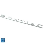 1972 Gto Lemans "pontiac" Rear Trunk Emblem - New. Fixed Price $49.99.