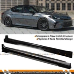 For 25-26 Toyota Camry Ctm Design Heavy Metal Black 2-TONED Side Skirt Extension. Fixed Price $174.99.