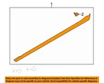 Subaru Oem 18-23 Crosstrek Exterior Trim-rocker Molding 91112FL112. Fixed Price $135.82.