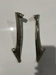 1958 Chevrolet Impala Rear Quarter "z" Paint Divider Trim Pair Restored. Fixed Price $279.00.