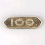1961-1968 Dodge Truck Fender Emblem 100 Badge Half Ton Pickup Mopar Original Oem. Fixed Price $33.70.