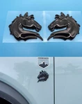 2 Fender Emblems Fits Ford Bronco Badge Head Sport. Fixed Price $40.99.