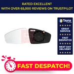 Mirror Glass Fits Vw Tiguan 1.6D Left 16 To 20 N/s Passenger Side Door Apec New. Fixed Price $30.15.