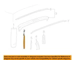 Gm Oem 96-24 Express 1500 Exterior Trim-extension Panel Bracket 22804367. Fixed Price $37.29.