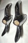 1960 Dodge Dart Seneca Quarter Panel Tail Lamp Emblem 1963052 1963053. Fixed Price $90.00.