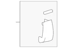Genuine Toyota Molding Assembly 75601-0E903. Fixed Price $42.54.
