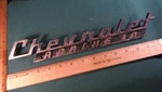 CF90 Chevrolet Apache 10 Hood Side Emblem Vintage 1960 #3766879 Chevy. Fixed Price $39.99.